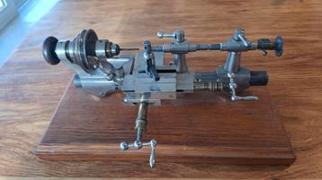 Zeldzame Wolf Jahn & Co. (Frankfurt) Horlogemakers Draaibank beschikbaar voor biedingen