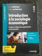 Introduction à la sociologie économique, Livres, Livres d'étude & Cours, Enlèvement, Utilisé, Enseignement supérieur