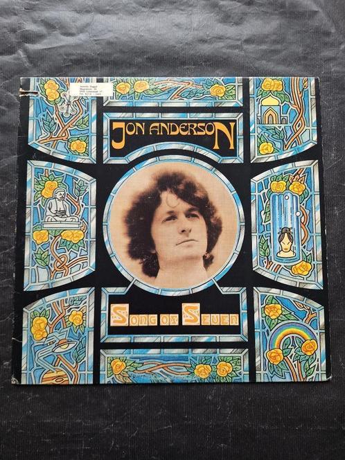JON ANDERSON "Song of Seven" prog rock LP (1980) IZGS, Cd's en Dvd's, Vinyl | Rock, Zo goed als nieuw, Poprock, 12 inch, Verzenden