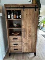 Volledige eetkamer, Huis en Inrichting, Ophalen, Hout industrieel, 4 tot 6 stoelen