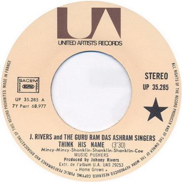 Johnny Rivers – Think His Name / Permanent Change beschikbaar voor biedingen