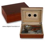 h77 HUMIDOR GIFTSET STARTSET ROSEWOOD ASBAK KNIPPER BOOKWILL, Envoi, Neuf, Boite à tabac ou Emballage