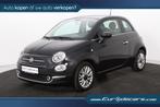 Fiat 500 1.2-8v Lounge *Toit panoramique*Cuir*Aide au statio, 5 places, Carnet d'entretien, Cuir, Noir