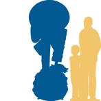 Candy Cane Standee beeld – Candycane - hoogte 218 cm, Ophalen, Nieuw