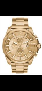 Diesel horloge, Handtassen en Accessoires, Horloges | Heren, Ophalen of Verzenden, Nieuw, Goud