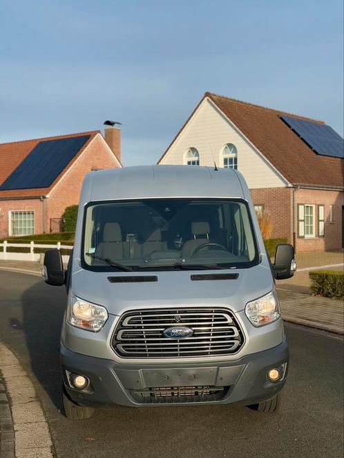 Ford Transit 2.3 diesel L3H3 // 7 plaats Dubbele cabine, Auto's, Bestelwagens en Lichte vracht, Particulier, ABS, Achteruitrijcamera