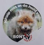 sticker "Kruip niet in de huid van... Bont", Ophalen of Verzenden, Nieuw, Dier en Natuur