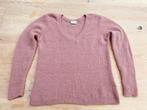 Pull à col en V en tricot douillet pour femmes — Vila (M), Taille 38/40 (M), Enlèvement ou Envoi, Rose, Vila