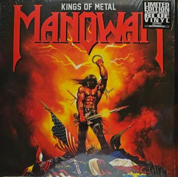 MANOWAR - Kings Of Metal (Blue Transparent vinyl)   beschikbaar voor biedingen