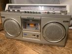 SONY RADIO CASSETTEDECK VINTAGE BOOMBOX-STIJL, Ophalen of Verzenden, Gebruikt, Radio