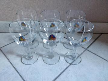 6 Leffe Glazen beschikbaar voor biedingen