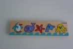 inlegpuzzel in hout oceaan djeco, Ophalen of Verzenden, Zo goed als nieuw, Van hout