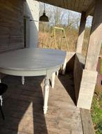 Ovale tafel, Huis en Inrichting, Tafels | Eettafels, Ophalen, Vijf personen of meer, Eikenhout