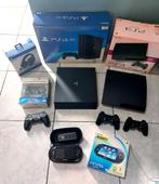 PS4 Pro + PS3 + PSVITA en 20 games, Met 2 controllers, Ophalen of Verzenden, 1 TB, Pro