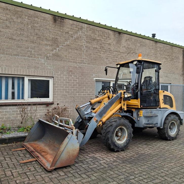 EVERUN ER 12 minishovel kniklader wiellader BJ 2019, Zakelijke goederen, Machines en Bouw | Kranen en Graafmachines, Ophalen