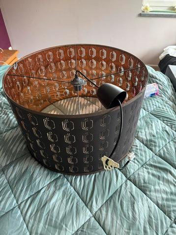 Hanglamp, Moins de 50 cm, Tissus, Enlèvement, Utilisé