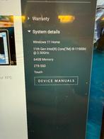 Dell XPS 17 9710 Intel Core I9, Computers en Software, Windows Laptops, 64 GB of meer, 2 tot 3 Ghz, Met touchscreen, Ophalen of Verzenden