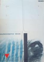 zeldzame Auschwitz affiche 1965 - 20 jaar bevrijding, Ophalen of Verzenden