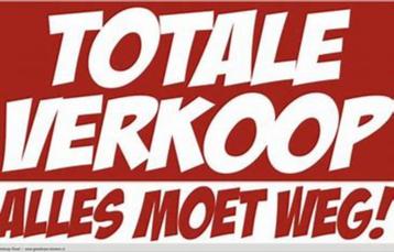 TOTALE UITVERKOOP- LAATSTE DAG!!! beschikbaar voor biedingen