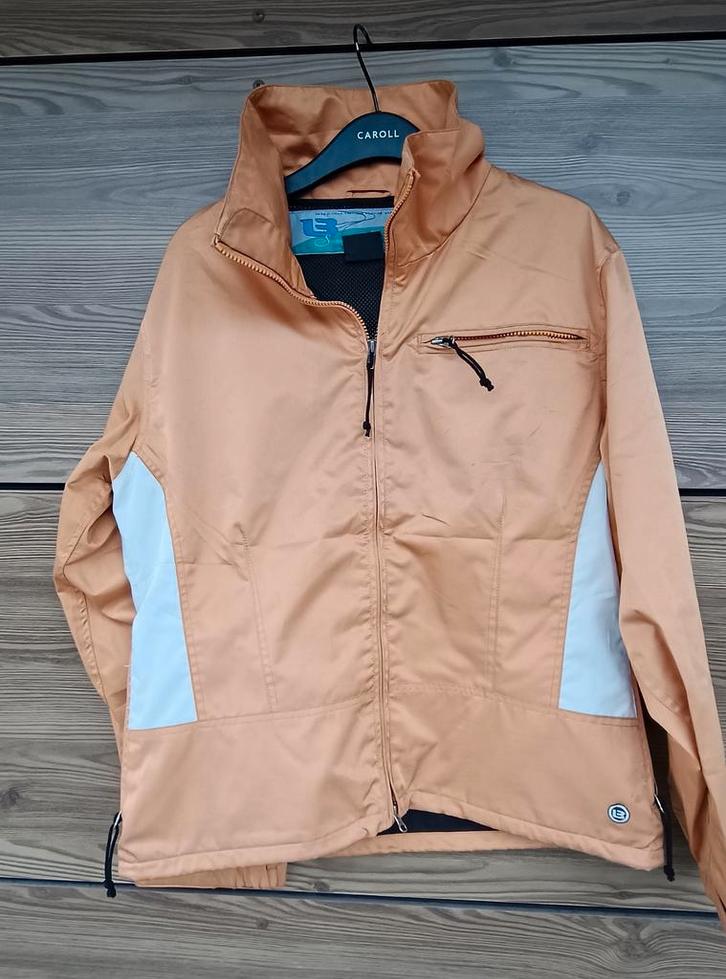 Oranje gore-tex jas Burton M ski snowboard voor dames, Kleding | Dames, Wintersportkleding, Gedragen, Jack, Maat 38/40 (M), Verzenden