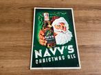 Panneau publicitaire Navy's Christmas Ale, Comme neuf, Enlèvement ou Envoi, Panneau publicitaire
