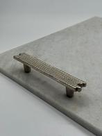 Plateau de service en marbre avec poignées métal, Enlèvement ou Envoi, Métal