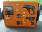 Worx boorhamer en boormachine set WX927 20V (2 accu's), Doe-het-zelf en Bouw, Ophalen, Nieuw, Boormachine, Variabele snelheid