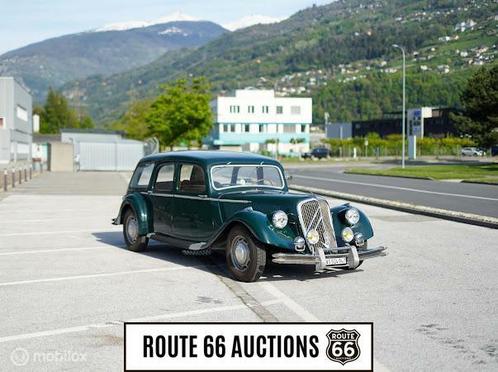 Citroen Traction Avant 1951 | Route 66 auctions, Autos, Oldtimers & Ancêtres, Entreprise, Achat, Citroën, Essence, Break, 4 portes