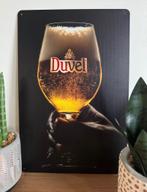 Metalen reclamebord Duvel, Verzamelen, Biermerken, Ophalen of Verzenden, Nieuw, Reclamebord, Plaat of Schild, Duvel
