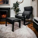 Vintage Deense lounge relax chair / fauteuil / eenzit met vo, Antiek en Kunst, Antiek | Meubels | Stoelen en Sofa's, Ophalen of Verzenden