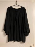 Zwarte mooie dames bloes (48), Kleding | Dames, Grote Maten, Ophalen, Zo goed als nieuw, M&S, Blouse of Tuniek