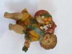 Vintage figuurtje plastiek made in Italy - kerstversiering, Ophalen of Verzenden