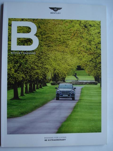 Bentley Motors The Official Magazine Summer 2016 Be extraord, Livres, Autos | Brochures & Magazines, Utilisé, Volkswagen, Envoi