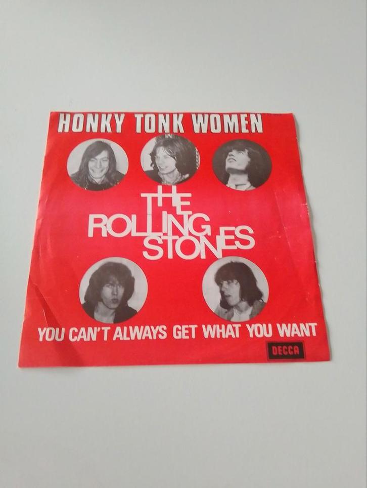 The Rolling Stones - Honky Tonk women (1969) Belgium, Cd's en Dvd's, Vinyl Singles, Zo goed als nieuw, Ophalen of Verzenden
