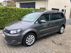 Volkswagen Touran 1.4 TSI Highline DSG 5pl, Auto's, Volkswagen, Euro 5, Monovolume, Zwart, Leder