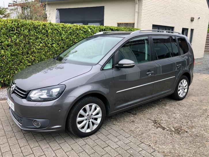 Volkswagen Touran 1.4 TSI Highline DSG 5pl, Auto's, Volkswagen, Bedrijf, Te koop, Touran, ABS, Achteruitrijcamera, Airbags, Alarm
