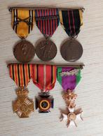 Armée belge ABBL deux barrettes médailles décorations, Collections, Enlèvement ou Envoi