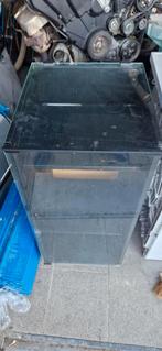 Kast met glas voor stereo installatie in te zetten, Ophalen, Gebruikt