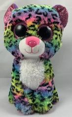 Ty Beanie Boos Boo Dotty luipaard glitterogen knuffel 23 cm, Verzenden, Zo goed als nieuw
