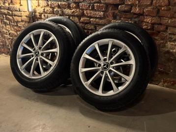 Originele Mercedes 17 inch winterset met goede 5x112 banden