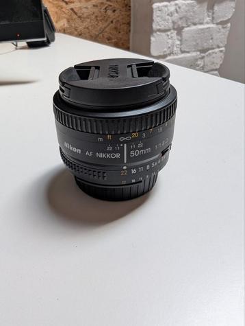 Nikon Nikkor AF 50mm 1.8 D lens beschikbaar voor biedingen
