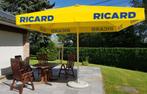 Ricard zeer grote parasol 3,2 x 3,2 m in zeer goede staat, Tuin en Terras, Ophalen, Gebruikt, 3 tot 4 meter, Stokparasol