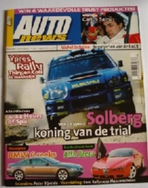 AUTOnews 140 Carlos Sainz/Solberg/BMW 6/Alfa Romeo Brera, Boeken, Auto's | Folders en Tijdschriften, Zo goed als nieuw, Algemeen