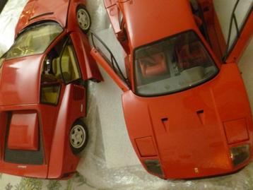Splendide FERRARI V8 F-40 1987 Red 1/8 POCHER Made in Italy beschikbaar voor biedingen
