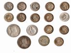Lot de pièces de monnaie anciennes / UK / Canada / Ag .925, Envoi, Autres pays, Monnaie en vrac, Argent