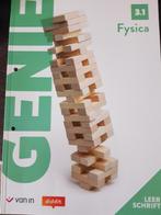 Genie Fysica 3.1 Leerschrift, Boeken, Schoolboeken, Nieuw, Ophalen of Verzenden