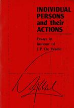 Individual persons and their actions : essays, Ophalen of Verzenden, Gelezen