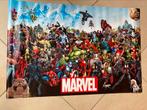 Poster Marvel Advengers 61x91, Rechthoekig Liggend, Gebruikt, A1 t/m A3, Film en Tv