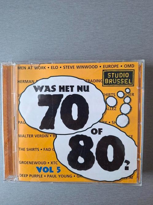 2cd.  Was het nu 70 of 80 ? Vol. 5., Cd's en Dvd's, Cd's | Verzamelalbums, Gebruikt, Ophalen of Verzenden