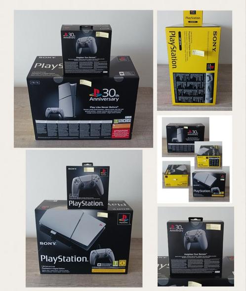 Ps5 slim + controller 30th Anniversary Collector NIEUW, Games en Spelcomputers, Spelcomputers | Sony PlayStation 5, Nieuw, Playstation 5